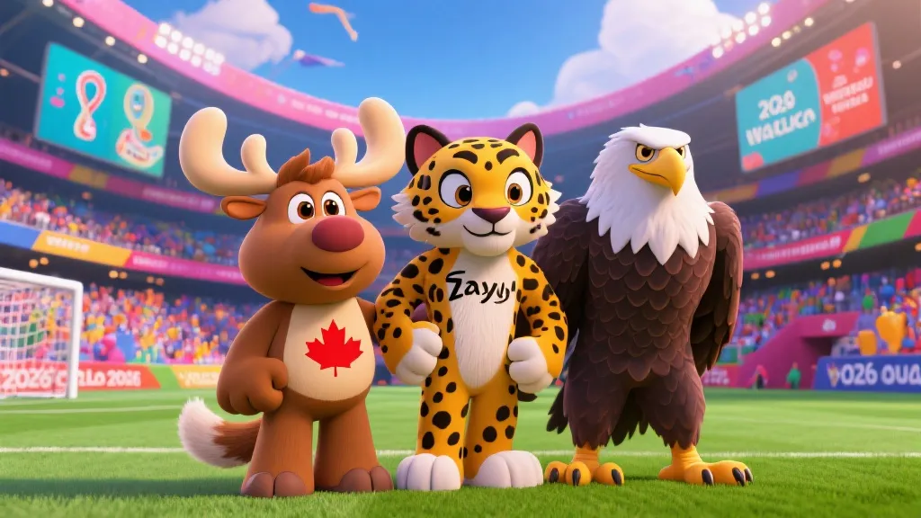揭秘2026世界杯吉祥物：Maple、Zayu与Clutch背后的文化密码与狂欢寓意